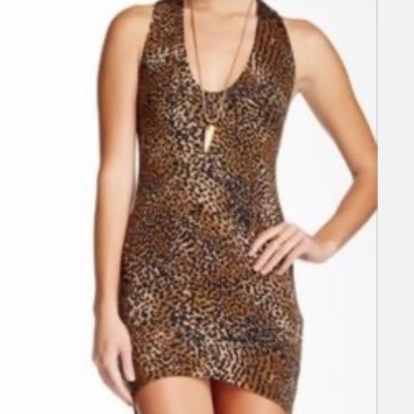NWOT Riller & Fount Leopard Mini Tank Dress Sz S for Anthropologie - Picture 2 of 8